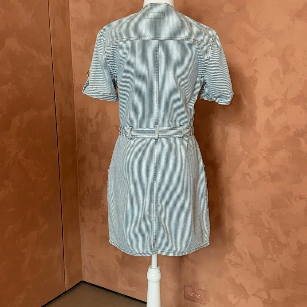 Celine Navy and White Striped Top - Picture 5 of 5